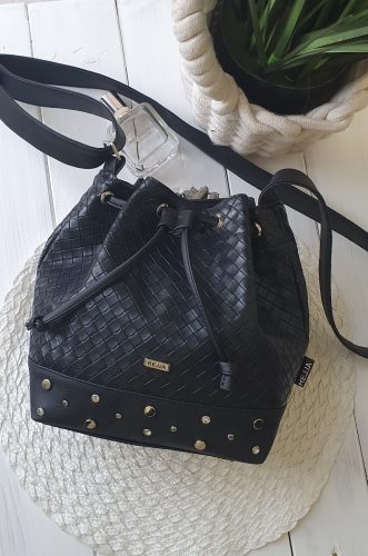 Bucket bag PHOEBE fekete oldaltáska