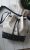 Bucket bag PHOEBE drapp-fekete oldaltáska