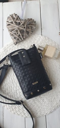 PHOEBE PHONE BAG fekete